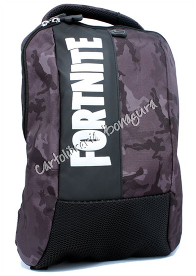 Zaino Free Time Black Camou Fortnite