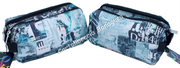 Astuccio Due Zip Camou Wall Allover Comix