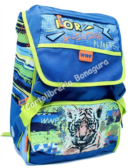 Zaino Estensibile Blu Boy WWF