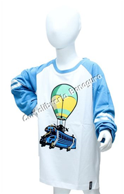 Maglia Manica Lunga 12 Anni 152 cm. Bianco Fortnite