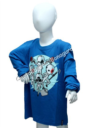 Maglia Manica Lunga 12 Anni 152 cm. Blu Fortnite