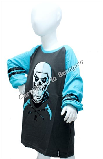 Maglia Manica Lunga 14 Anni 164 cm. Grigio Fortnite