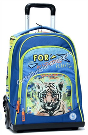 Zaino Trolley Premium Blu Boy WWF