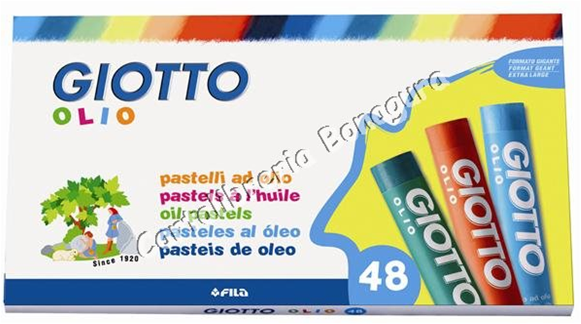 Pastelli a Olio Giotto (conf. 48)