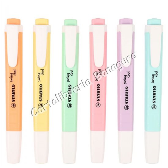 Evidenziatore Swing Cool Pastel Stabilo