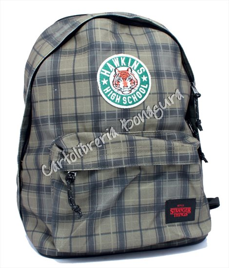 Zaino Free Time Reversibile Verde Strager Things