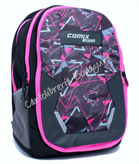 Zaino Organizzato Fucsia 2Win Comix