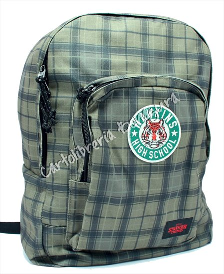 Zaino College Reversibile Verde Strager Things