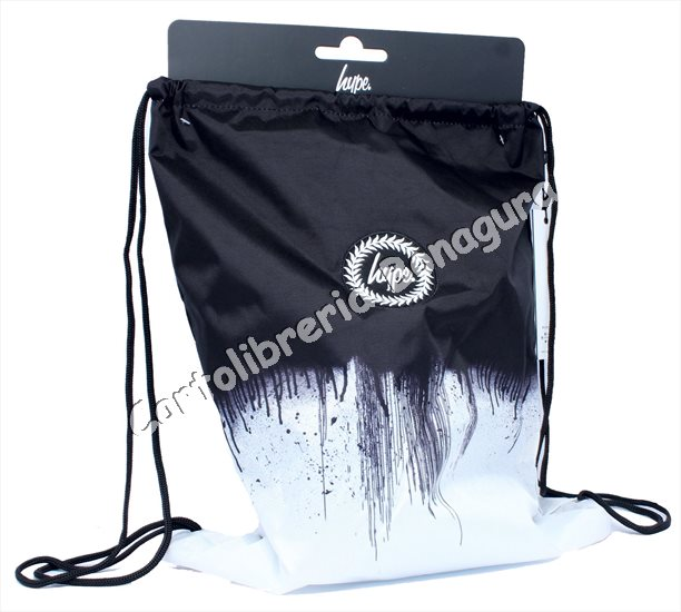 Zaino Multiuso Mono Drips Black/White Hype