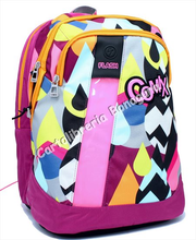 Zaino Organizzato Fucsia Flash Comix
