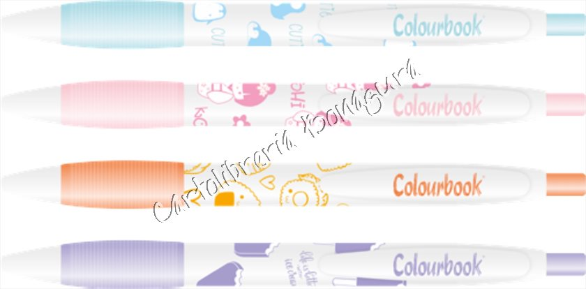 Penna a Sfera Pastellosa Colourbook