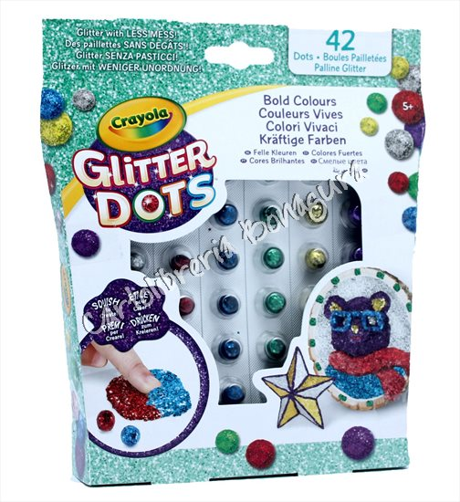 Glitter Dots Colori Vivaci Crayola