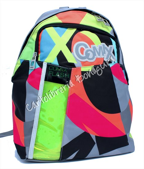 Zaino Americano Multicolor Comix Flash