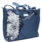 Shopper Paillettes Blu Hoy