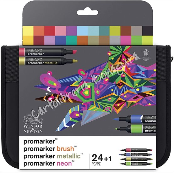 Set 24+1 Mixed Marker 0290037 Promarker