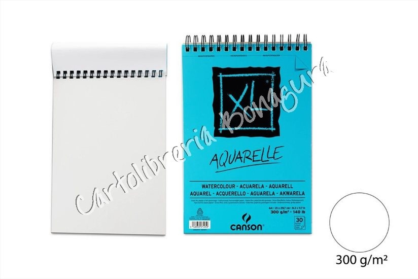 Blocco XL Aquarelle A3 30FF Canson