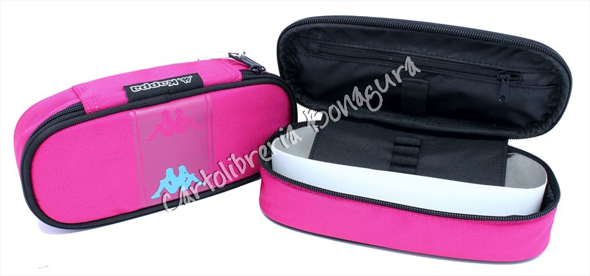 Bustina Round Plus Fucsia New Logo Fluo Kappa