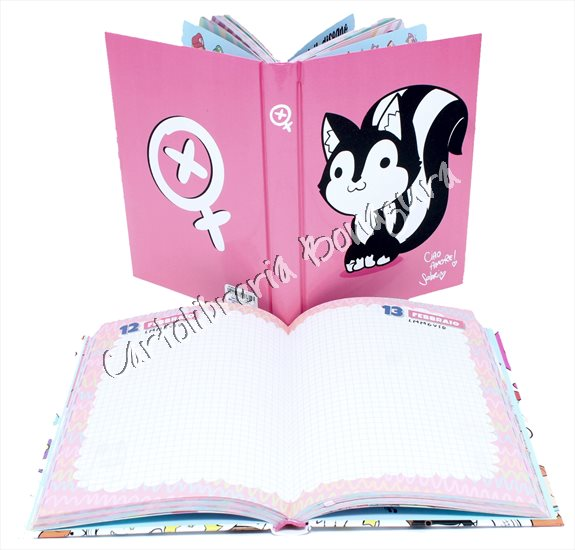 Diario Standard 10M Rosa La Sabri