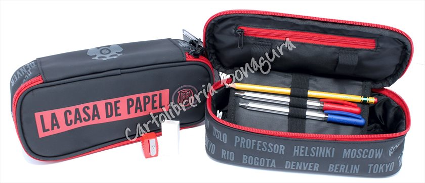 Astuccio Rettangolare C/Set Scrittura La Casa de Papel