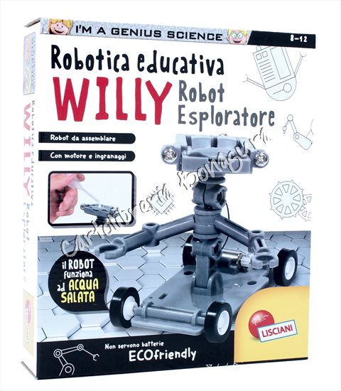 Robotica Educativa Willy Robot Esploratore Lisciani