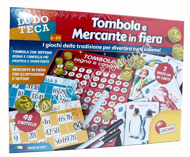 Tombola e Mercante in Fiera Ludoteca Lisciani