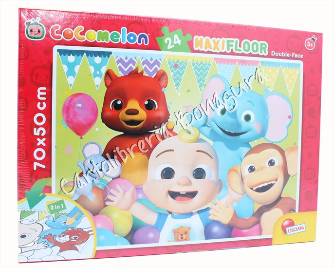 Maxi Puzzle 24 pz Floor Veggies Help Us Grow Cocomelon Lisicani