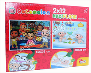 Maxi Puzzle 12x2pz Floor Let's Build! Cocomelon Lisicani