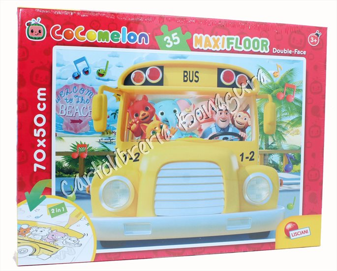 Maxi Puzzle 35pz Floor Little Explorers Cocomelon Lisciani