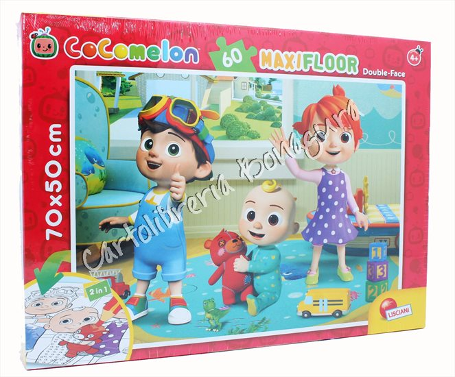 Maxi Puzzle 60 pz Floor Hugs Like a Teddy's Love Cocomelon Lisicani