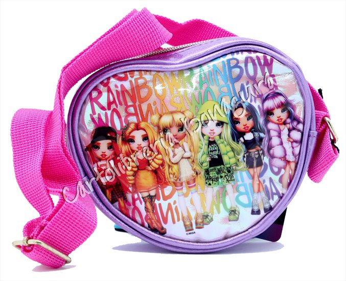 Borsa Cuore Rainbow High