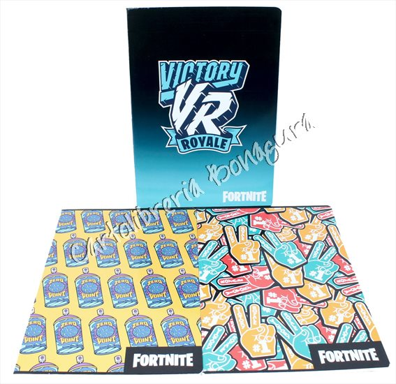 Quad. Maxi Rig. 10MM - Quadrettoni Per 1 - 2 elementare Fortnite