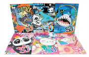 Quad. Maxi Rig. B - Righe per 3 elementare Animali da SJ Seven