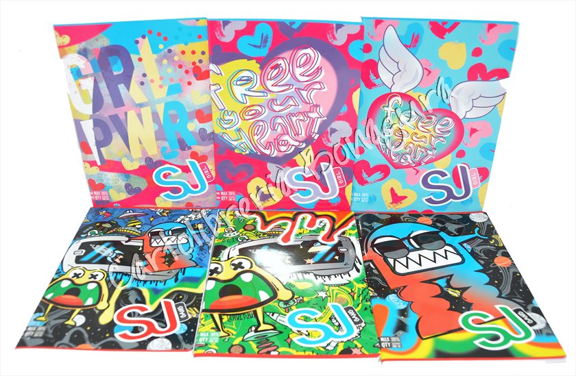 Quad. Maxi Rig. B - Righe per 3 elementare Wondrous SJ Gang Seven
