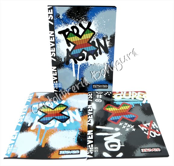 Quad. Maxi Rig. A - Righe Per 1 - 2 elementare Special Edition Boy Seven