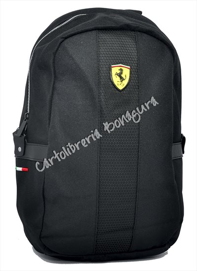 Zaino Nero Scuderia Ferrari Kids