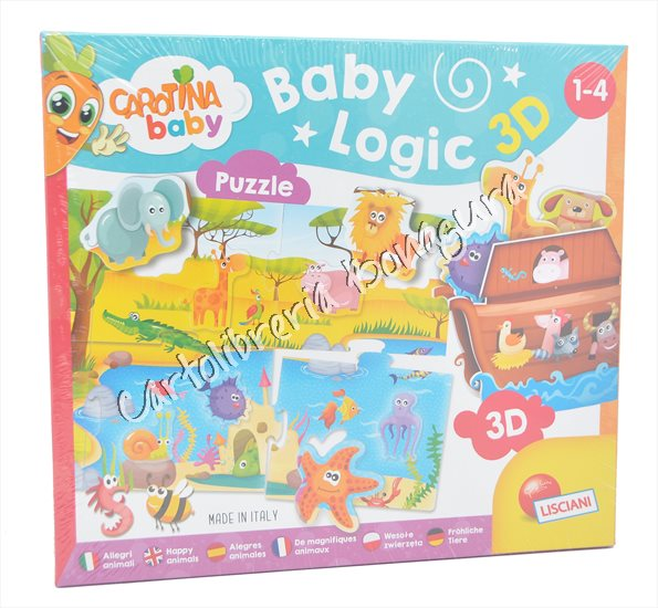 Baby Logic 3D Animali Lisciani