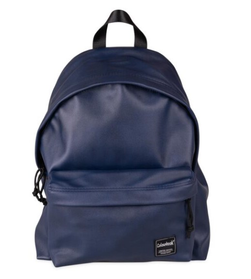 Zaino Americano Blu Leatherlike Colourbook
