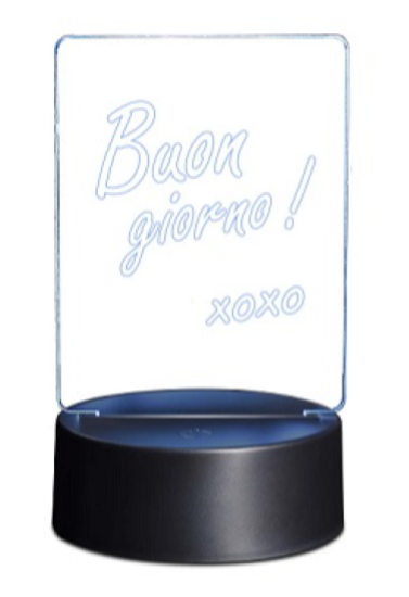 Lavagnetta Plexi Light 3D Rettangolo Mix And Match