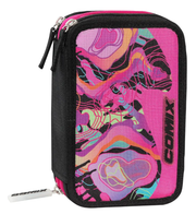 Astuccio 3 Zip Geo Girl Wave Comix