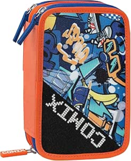Astuccio 3 Zip Ultra Bright Jam Boy Comix