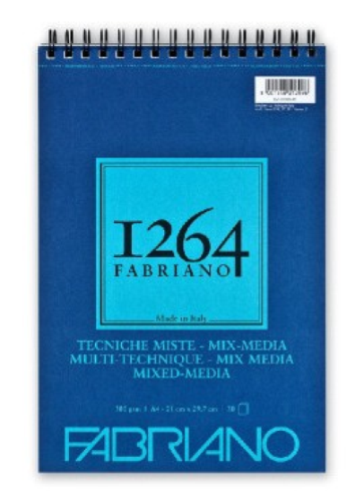 Blocco Tecniche Miste A3 300gr 30ff 1264 Fabriano