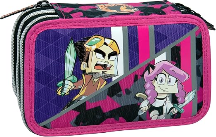 Astuccio 3 Zip Anna Lyon Gamer