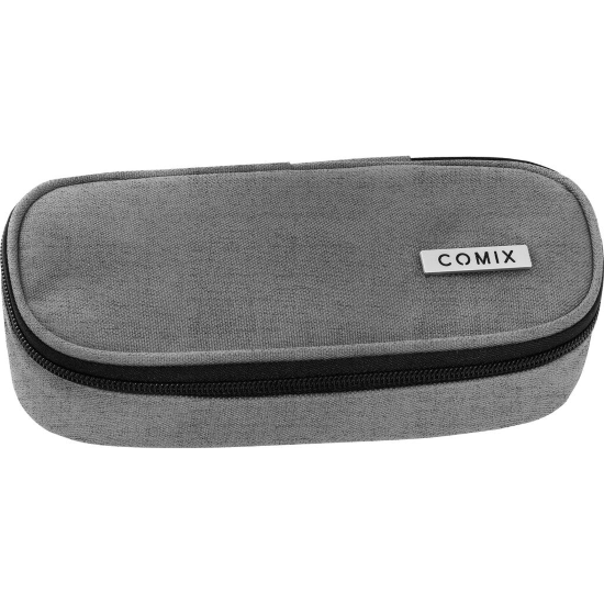 Astuccio Ovale Grigio Melange Monocromo Comix