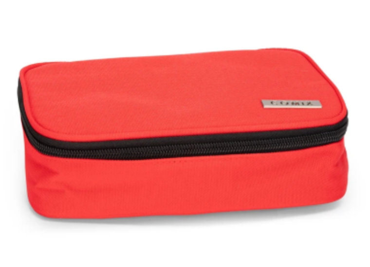 Astuccio Rettangolare Organizzato Maxi Rosso Monocromo Comix