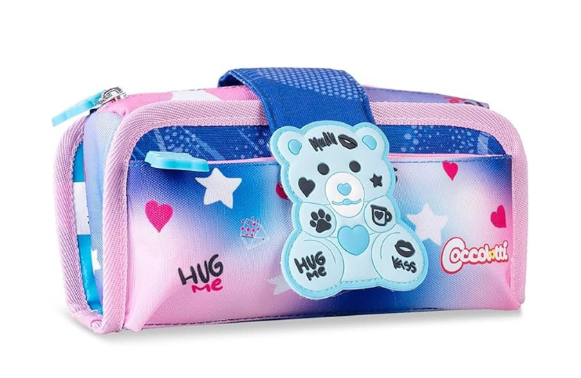 Bustina 2 Zip Azzurro Love & Tell Coccolotti