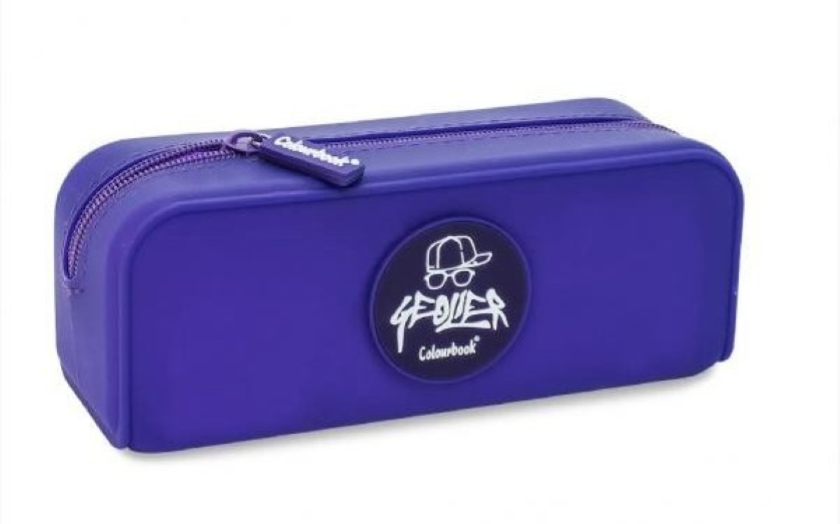 Bustina Silicone Viola Geolier x Colourbook