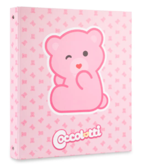 Copertina Ad Anelli Rosa Classic Coccolotti
