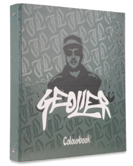 Copertina Ad Anelli Verde Geolier x Colourbook