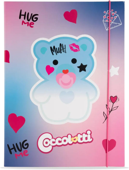 Cartella Portadisegni Azzurro Love & Tell Coccolotti