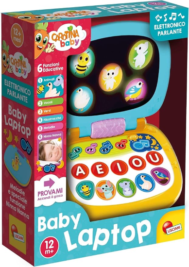 Baby Laptop Led Screen Carotina Lisciani